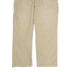 CARHARTT Mens Beige Cotton Blend Regular Fit Straight Leg Trousers W32 L29