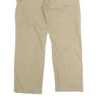 CARHARTT Mens Beige Cotton Blend Regular Fit Straight Leg Trousers W32 L29