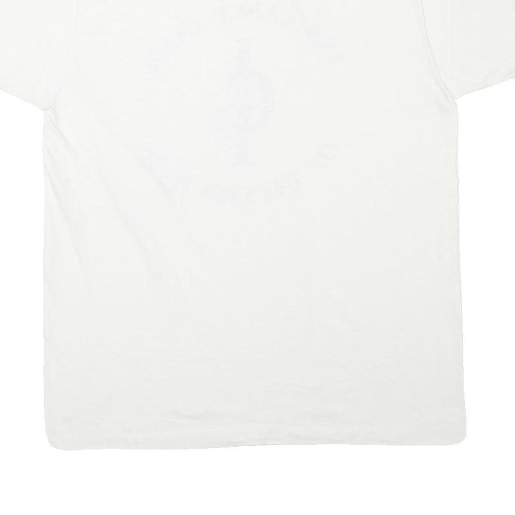 THE BEST Mens White Insurance Club Of Pittsburgh Graphic T-Shirt L Short Sleeve