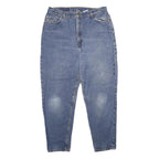 LEVI'S 522 Womens Classic Jeans Blue Denim W34 L30 Stylish Zip Closure