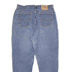 LEVI'S 522 Womens Classic Jeans Blue Denim W34 L30 Stylish Zip Closure