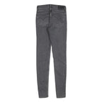 LEVI'S 710 Womens Jeans Grey Slim Skinny Denim Medium W26 L30 Stretch Cotton