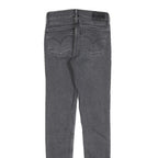 LEVI'S 710 Womens Jeans Grey Slim Skinny Denim Medium W26 L30 Stretch Cotton