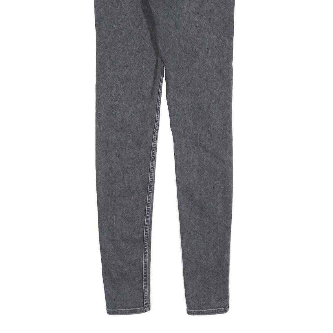 LEVI'S 710 Womens Jeans Grey Slim Skinny Denim Medium W26 L30 Stretch Cotton