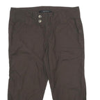 CALVIN KLEIN JEANS Womens Shorts Brown Casual L W34 Drawstring Hem