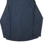 JACK WOLFSKIN Womens Blue Outdoor Jacket XS Polyester Blend Zip Hooded Plain