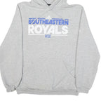 ADIDAS Mens Grey Southeastern Royals Hoodie M Cotton Blend Casual Pullover