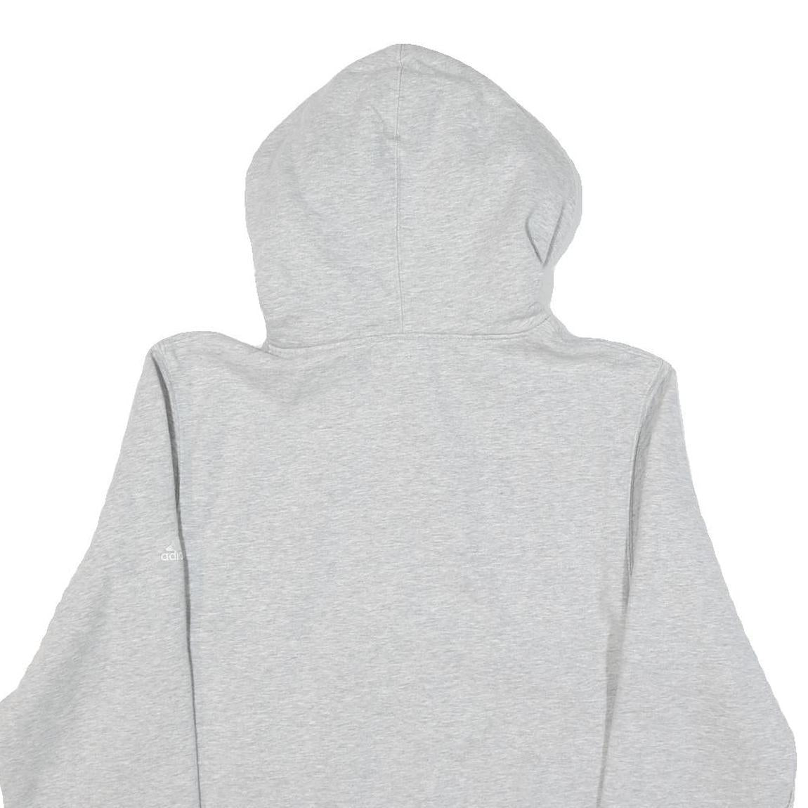 ADIDAS Mens Grey Southeastern Royals Hoodie M Cotton Blend Casual Pullover