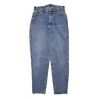 LEE Mens Blue Relaxed Straight Denim Dark Jeans W29 L30 Classic Zip Closure