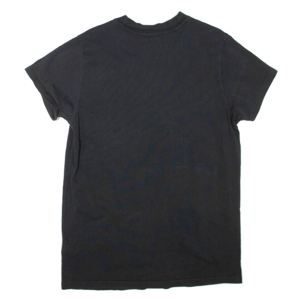ADIDAS Womens T-Shirt Black UK 10