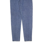 LEE Womens Regular Fit Blue Denim Jeans W28 L32 Classic Cotton Blend Zip Pockets