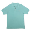 LACOSTE Mens Green Short Sleeve Plain S Cotton Polo Shirt Classic Fit