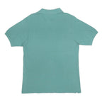 LACOSTE Mens Green Short Sleeve Plain S Cotton Polo Shirt Classic Fit