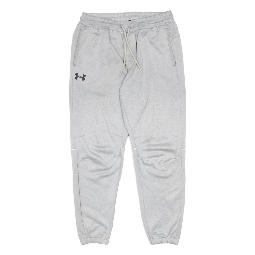 UNDER ARMOUR Mens Joggers Grey Slim Tapered L W30 L28 Sportswear Fitness Bottoms