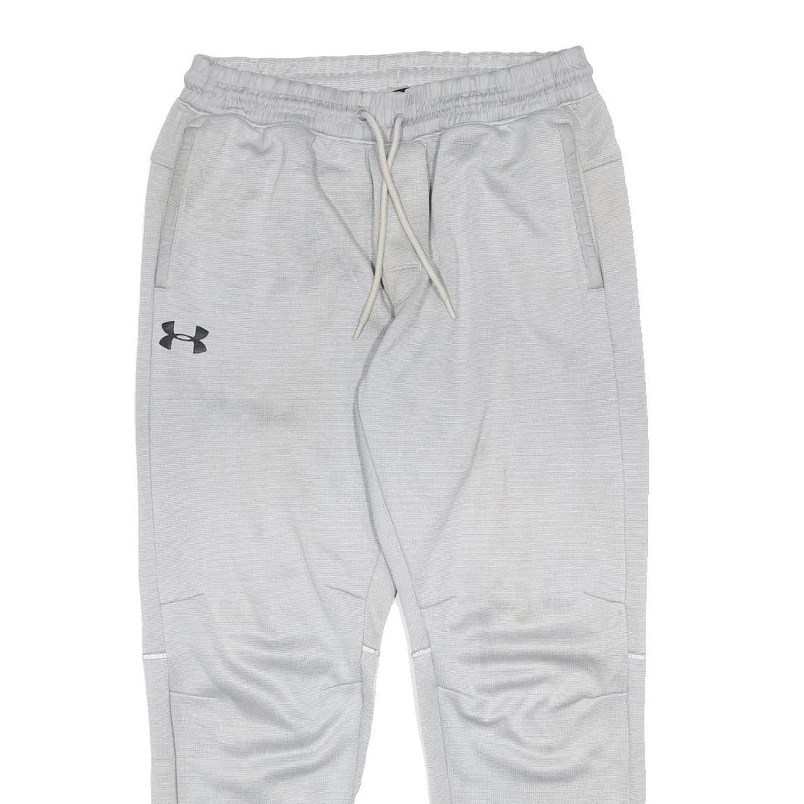 UNDER ARMOUR Mens Joggers Grey Slim Tapered L W30 L28 Sportswear Fitness Bottoms