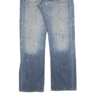 LEVI'S 501 Mens Blue Regular Straight Denim Medium W32 L32 Classic Cotton Blend