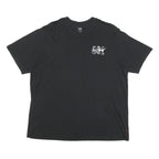 LEVI'S Mens Black Graphic T-Shirt XL Short Sleeve Crew Neck Classic Cotton Blend