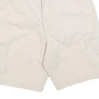 ANGELS Womens Shorts Beige Cargo S W26 Cotton Blend Casual Pockets
