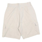 ANGELS Womens Shorts Beige Cargo S W26 Cotton Blend Casual Pockets