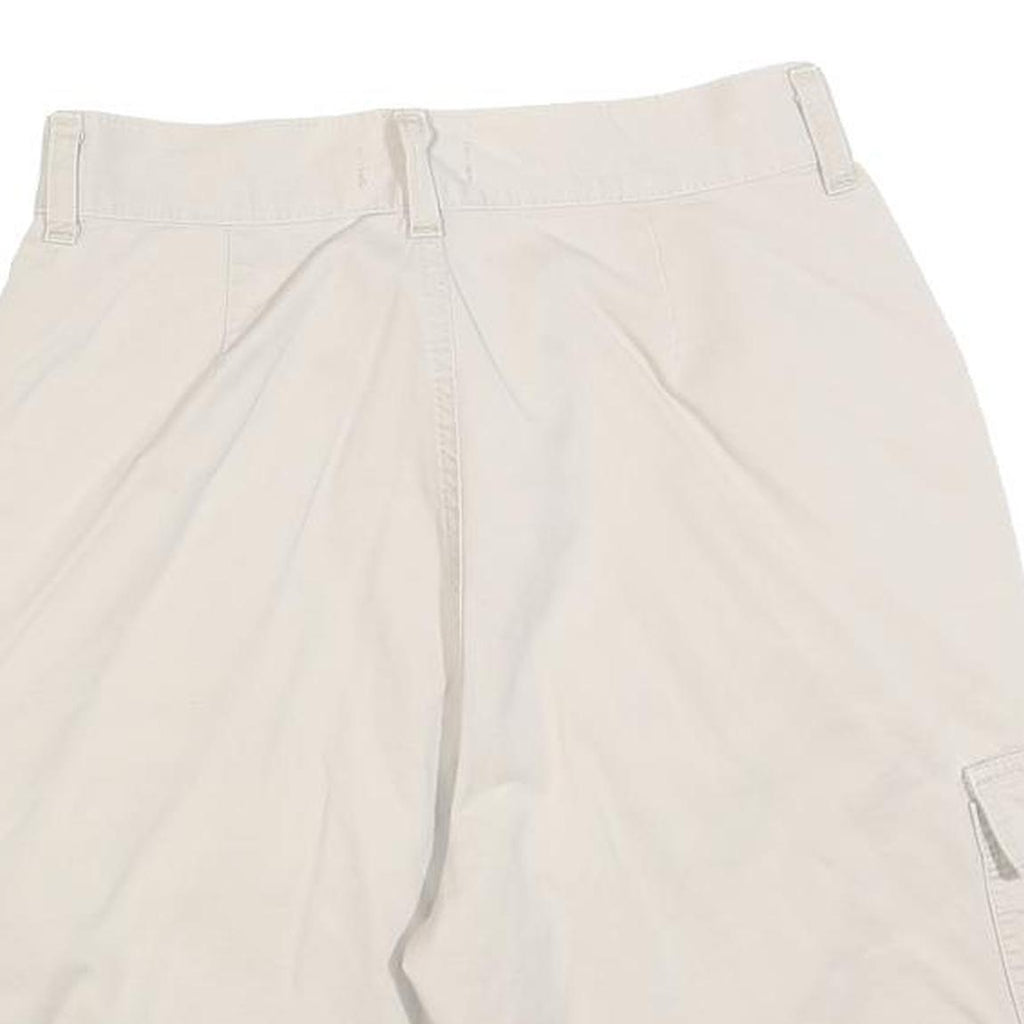 ANGELS Womens Shorts Beige Cargo S W26 Cotton Blend Casual Pockets