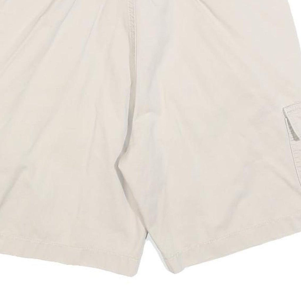 ANGELS Womens Shorts Beige Cargo S W26 Cotton Blend Casual Pockets