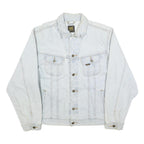 LEE Mens Blue Cotton Denim Jacket XL Button Closure Classic Fit Casual Style