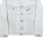 LEE Mens Blue Cotton Denim Jacket XL Button Closure Classic Fit Casual Style