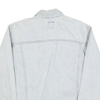 LEE Mens Blue Cotton Denim Jacket XL Button Closure Classic Fit Casual Style