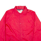TRAX Mens Shell Jacket Red Nylon M