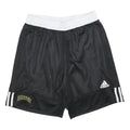 ADIDAS Mens Black & White Casual Sports Shorts L W30 Athletic Gym Wear