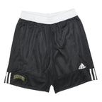 ADIDAS Mens Black & White Casual Sports Shorts L W30 Athletic Gym Wear