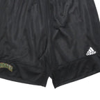 ADIDAS Mens Black & White Casual Sports Shorts L W30 Athletic Gym Wear