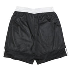 ADIDAS Mens Black & White Casual Sports Shorts L W30 Athletic Gym Wear