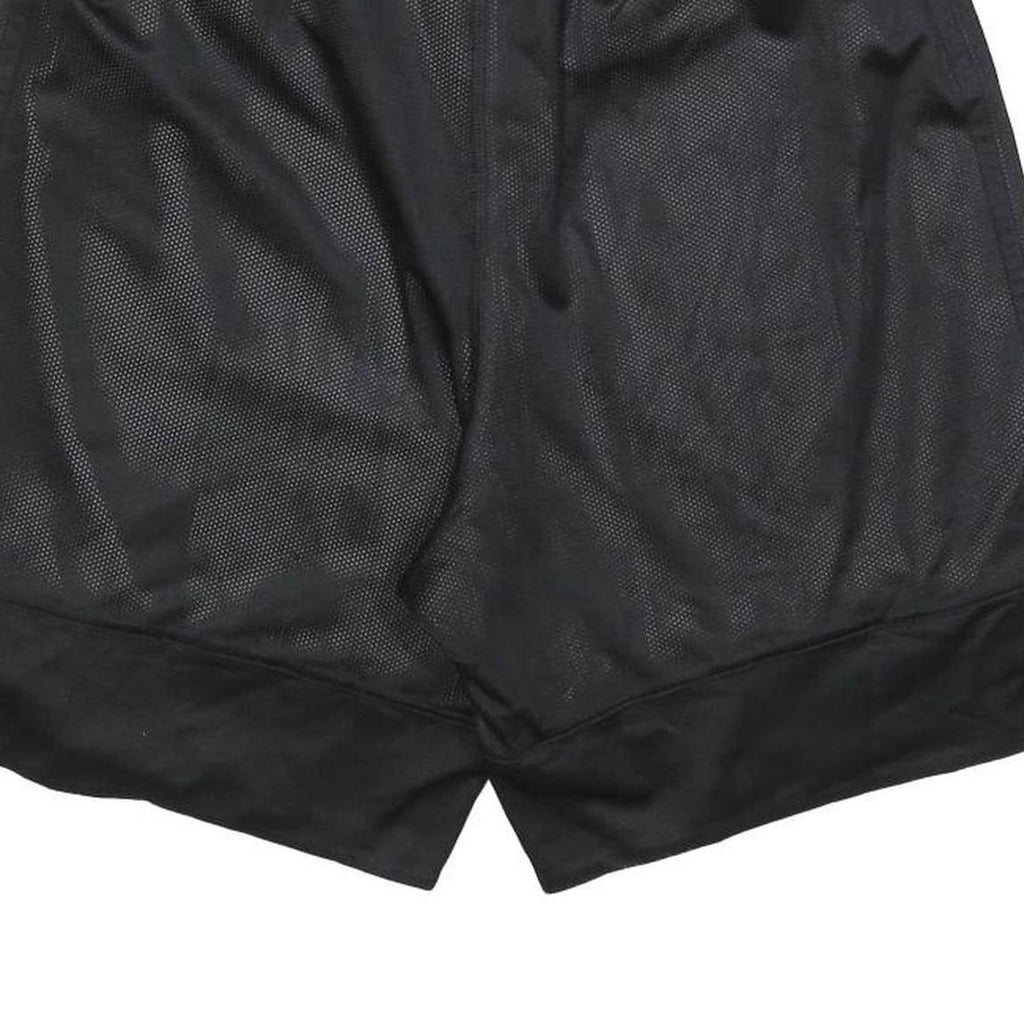 ADIDAS Mens Black & White Casual Sports Shorts L W30 Athletic Gym Wear