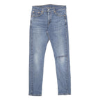 LEVI'S 512 Tapered Mens Jeans Blue Slim Tapered Denim Light W30 L32 Stylish