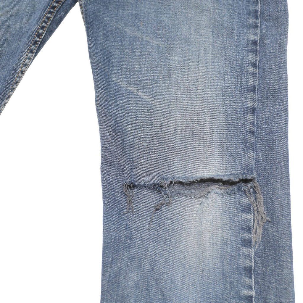 LEVI'S 512 Tapered Mens Jeans Blue Slim Tapered Denim Light W30 L32 Stylish