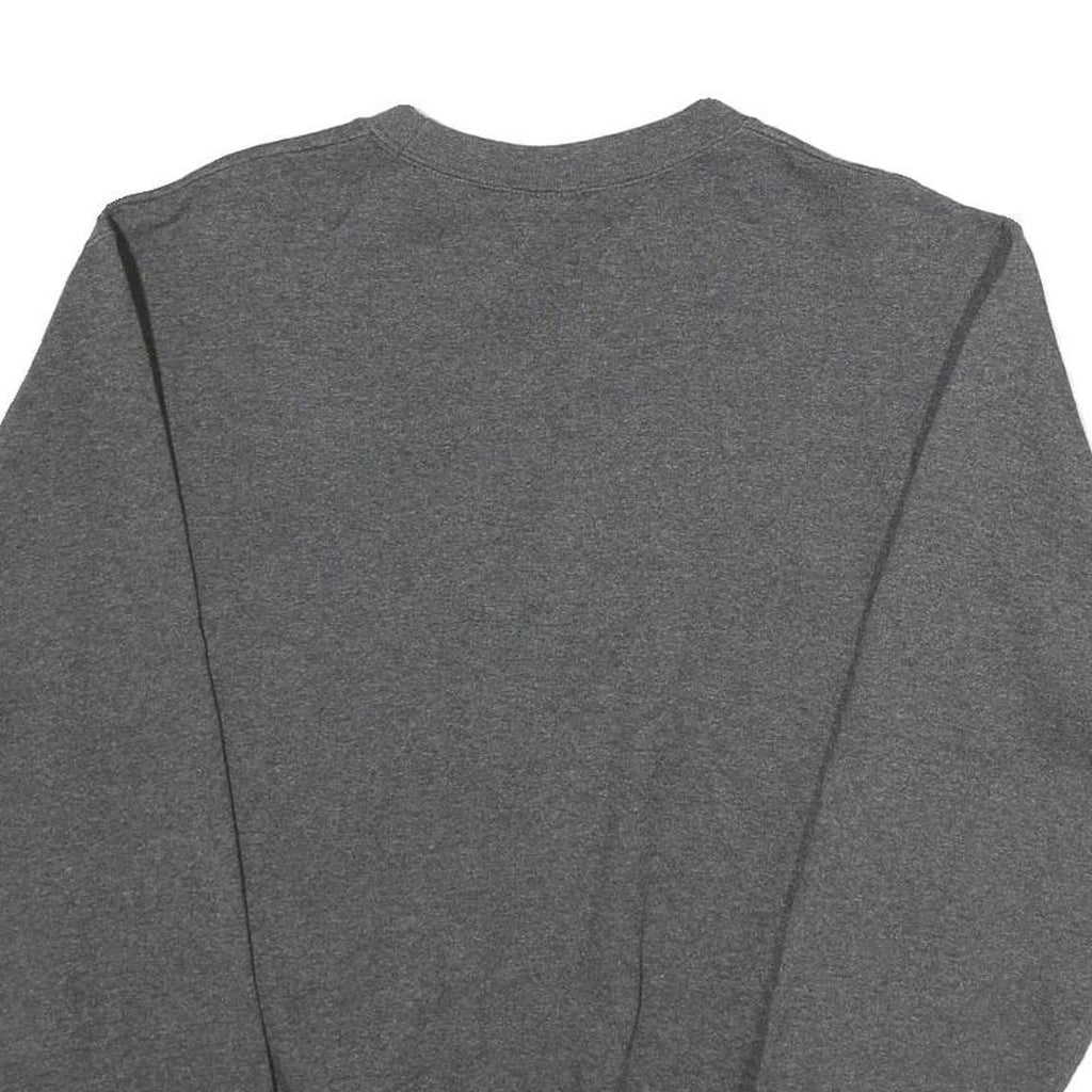 CHAMPION Mens Grey Centenary College Crew Neck S Cotton Blend Sweatshirt