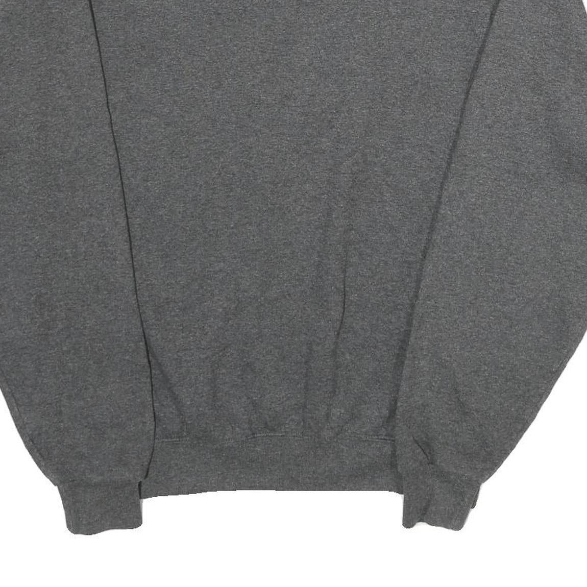 CHAMPION Mens Grey Centenary College Crew Neck S Cotton Blend Sweatshirt