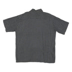 HONORS Mens Black & Beige Patterned Cotton Blend Shirt L Casual Button-Up