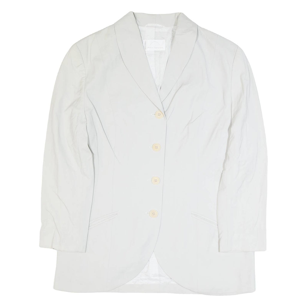 SONIA BOGNER Womens Blazer Jacket Grey M