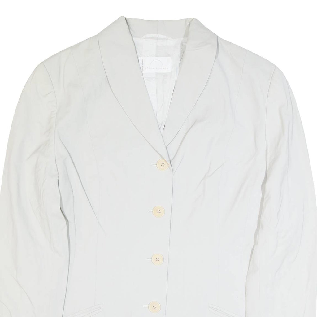 SONIA BOGNER Womens Blazer Jacket Grey M