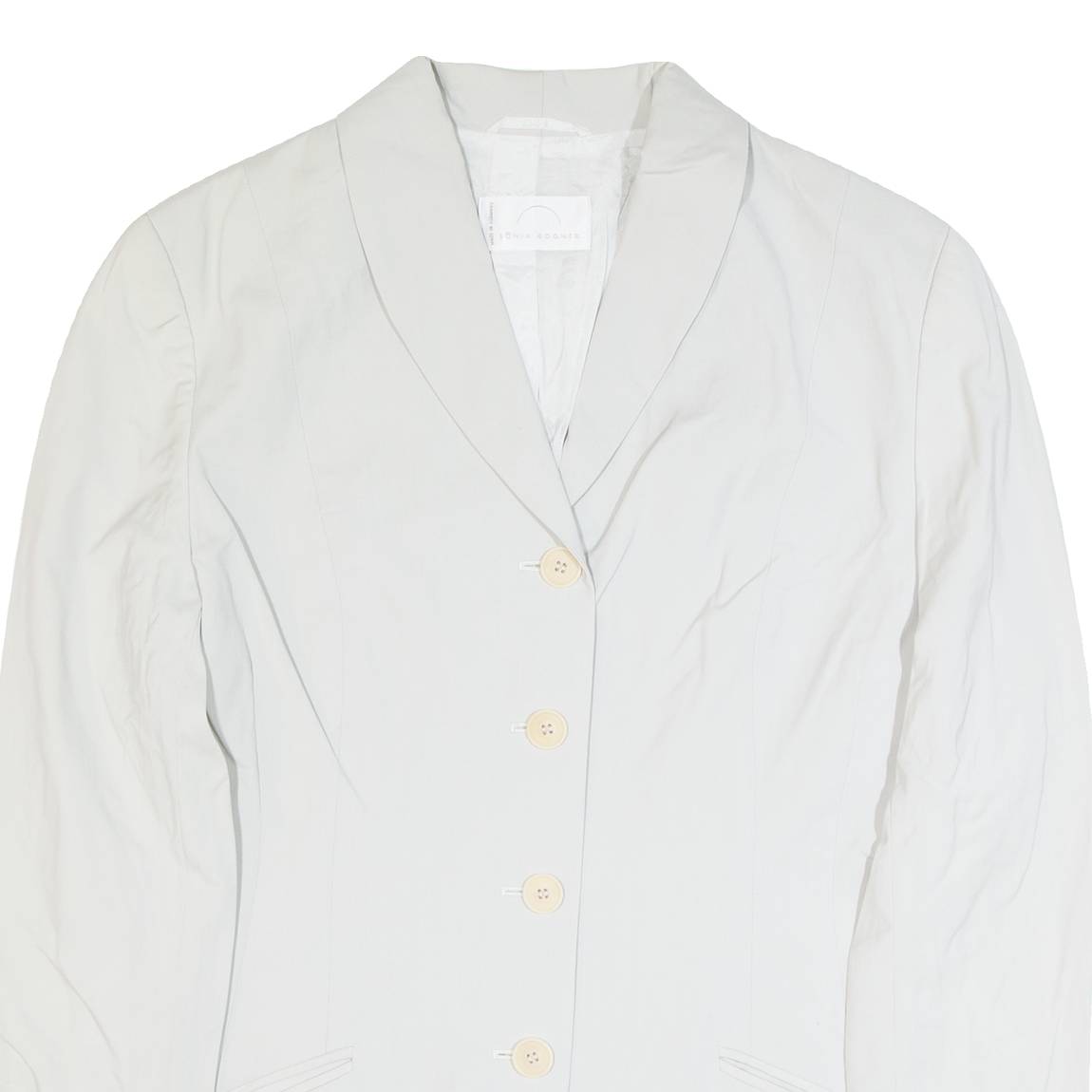 SONIA BOGNER Womens Blazer Jacket Grey M
