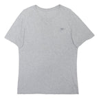 NIKE Mens Grey Cotton Blend T-Shirt M Short Sleeve Crew Neck Casual Sportswear