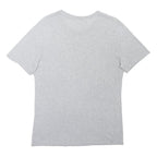 NIKE Mens Grey Cotton Blend T-Shirt M Short Sleeve Crew Neck Casual Sportswear