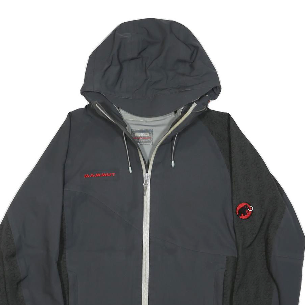 MAMMUT Womens Black Softshell Hooded Jacket XS Polyamide Performance Outdoor Zip