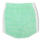 ELLESSE Womens Green & White Mini Cotton Skirt S Casual Sportswear Logo