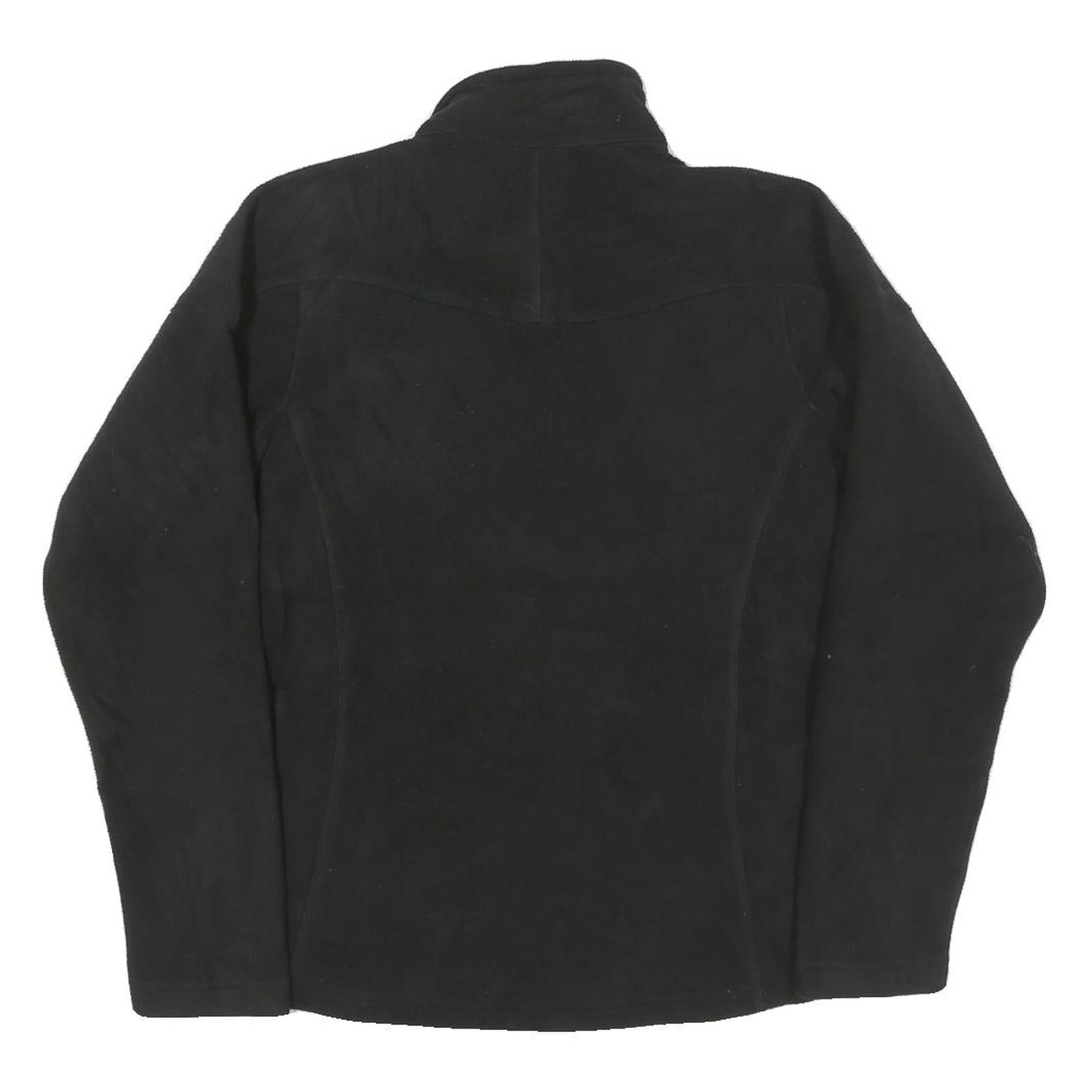 HELLY HANSEN Mens Black Jacket S Polyester Blend Plain Zip Outdoor Casual