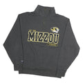JANSPORT Mens Grey Mizzou Tigers 1/4 Zip Sweatshirt M Cotton College