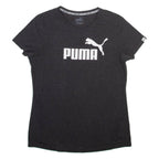PUMA Womens T-Shirt Grey Crew Neck UK 14