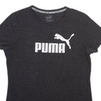 PUMA Womens T-Shirt Grey Crew Neck UK 14